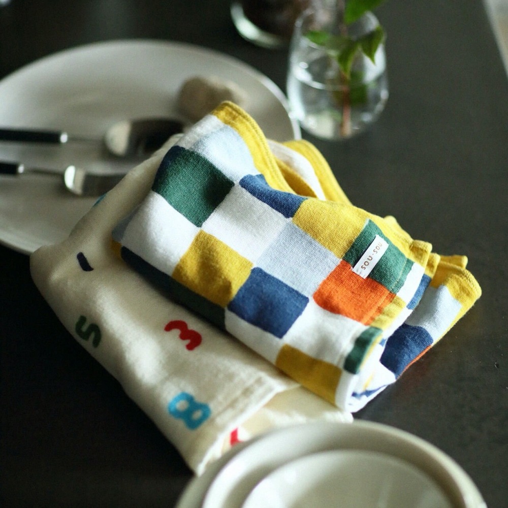 【SOU・SOU/日本製】金平糖長毛巾 洗臉毛巾 今治毛巾 34x80cm-細節圖4