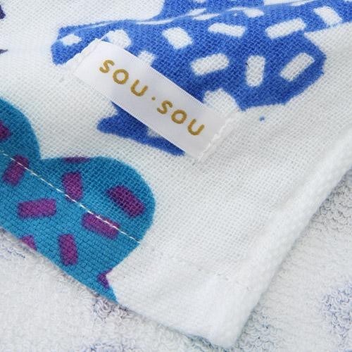 【SOU・SOU/日本製】金平糖長毛巾 洗臉毛巾 今治毛巾 34x80cm-細節圖7