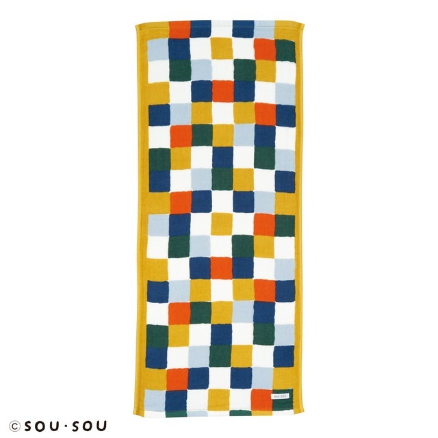 【SOU・SOU/日本製】金平糖長毛巾 洗臉毛巾 今治毛巾 34x80cm-規格圖7