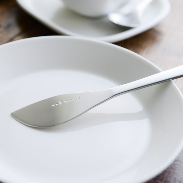 【柳宗理/日本製】18-8不鏽鋼奶油刀 一體成型 Sori Yanagi-細節圖2