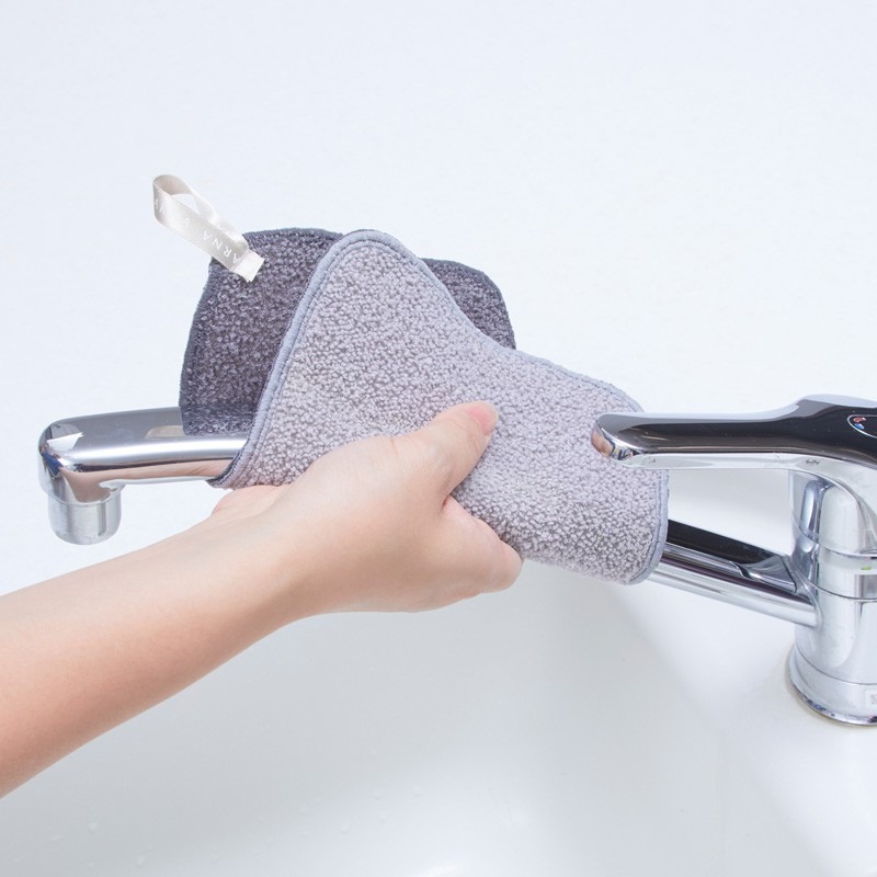 【MARNA/日本製】水垢清潔菜瓜布 免洗劑雙面去漬 單入-細節圖2