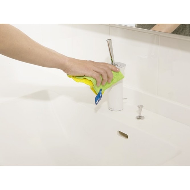 【MARNA/日本製】水垢清潔菜瓜布 免洗劑雙面去漬 單入-細節圖6