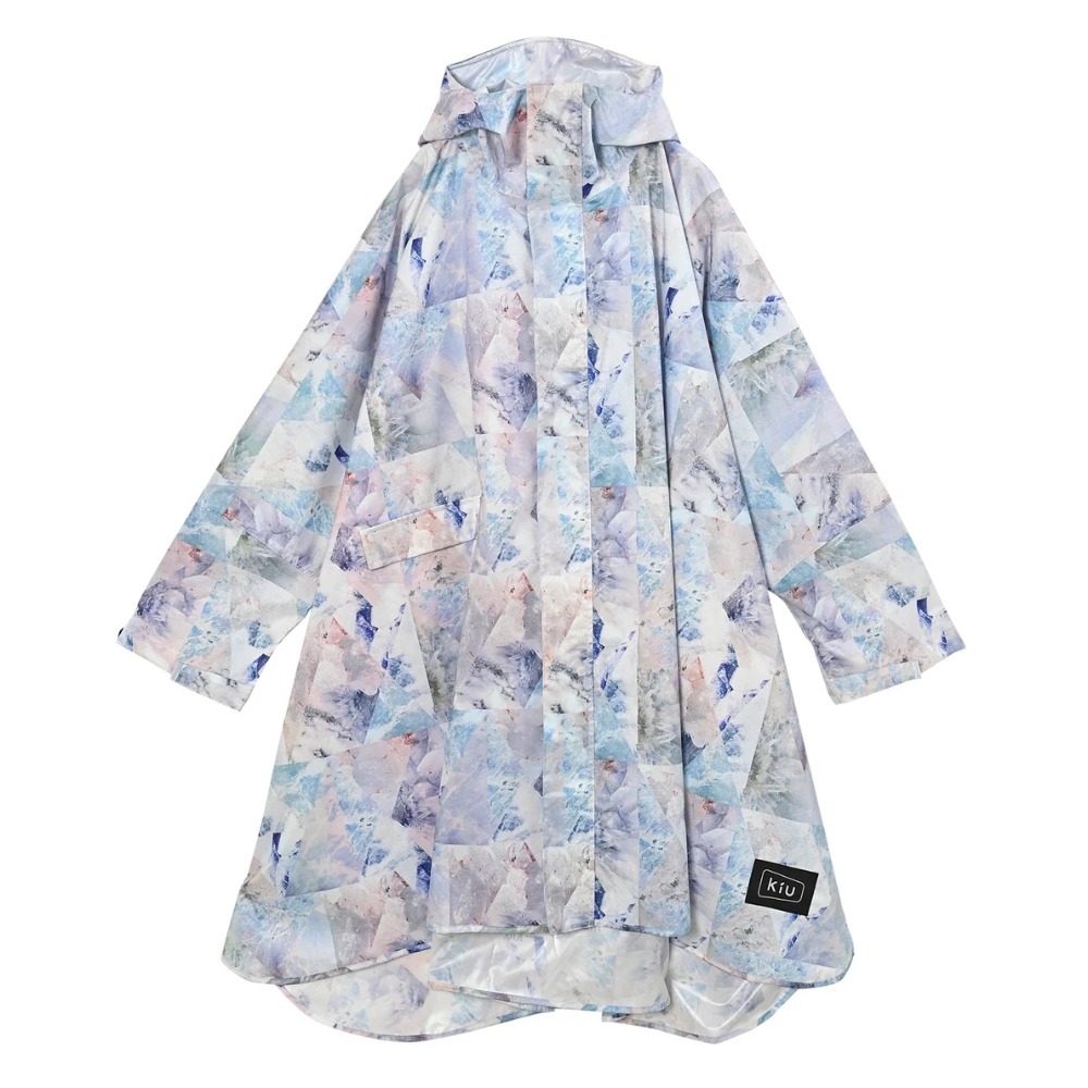 【日本 KiU】斗篷雨衣 輕量雨衣 附收納袋 登山 防水 防風 男女通用-規格圖6