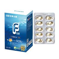 『冠軍生醫』冠軍 頂級 魚油 +D3（30顆/盒） 好靈光x活跳跳