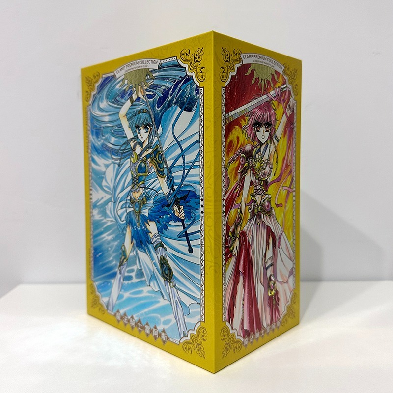 東立已拆首刷漫畫 CLAMP PREMIUM COLLECTION 魔法騎士雷阿斯 首刷書盒版 首刷限定版 全套書-細節圖2