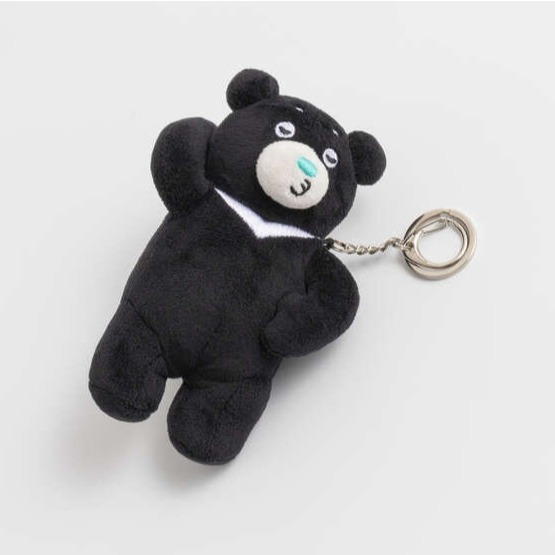 台北熊讚吊飾玩偶 躺姿 娃娃 鑰匙圈-細節圖2