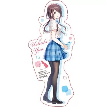 拆售 彈珠汽水瓶裡的千歲同學 Days of Endless Summer 首刷限定版 壓克力貼紙2入組 內田優空-細節圖2