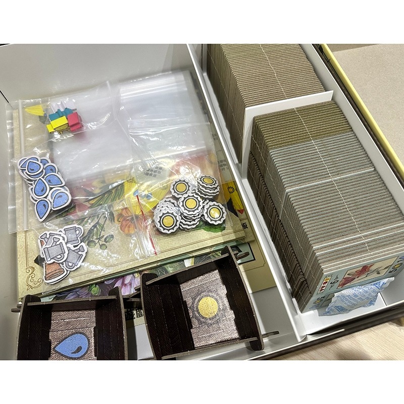 正版已拆桌遊 浪漫花匠坊-細節圖5