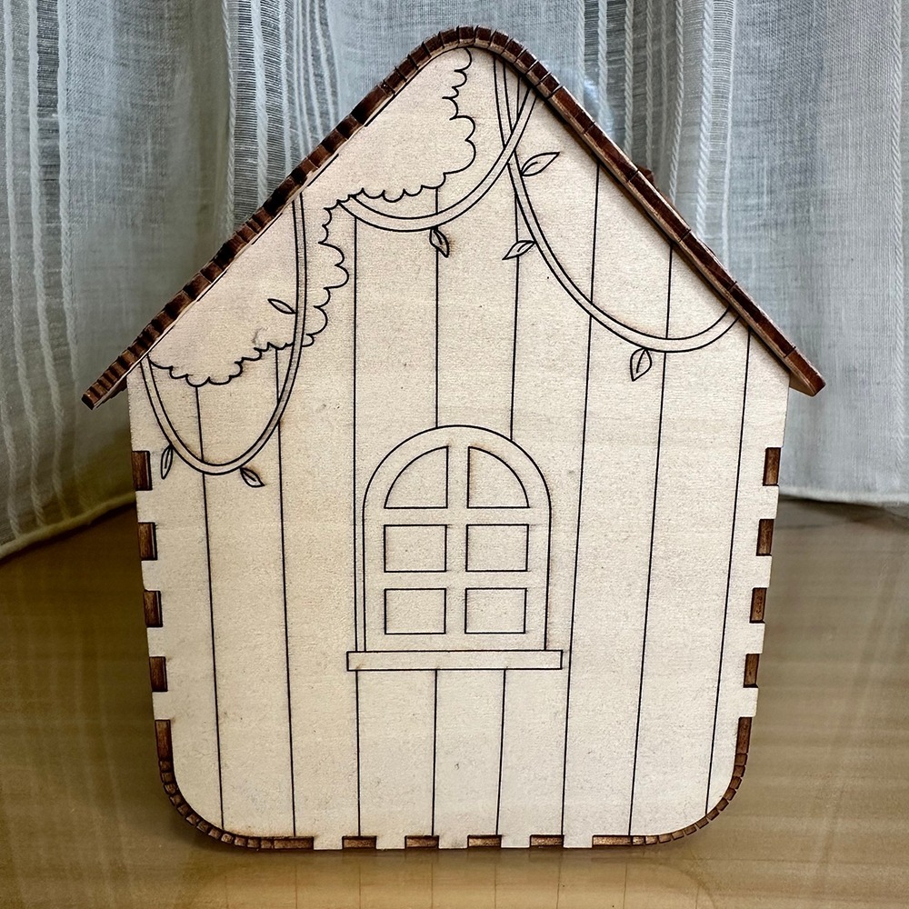 嘉義古夜天工坊 木質貓頭鷹存錢筒-細節圖3