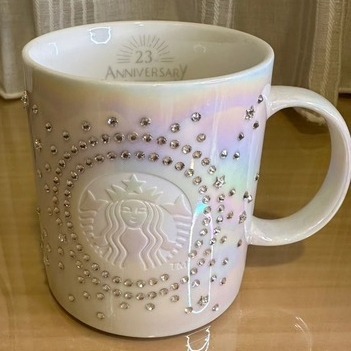 星巴克 STARBUCKS 台灣獨家23週年 女神系列 2021年 23璀璨之星馬克杯-細節圖3