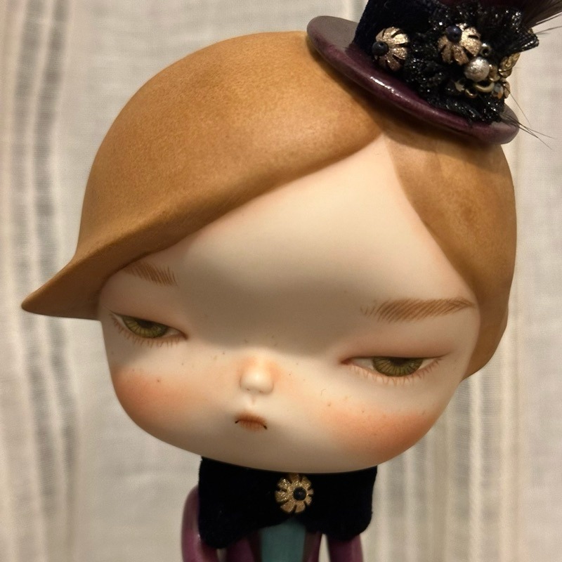 SERA DOLL 瘋帽子 愛麗絲夢遊仙境 韓國設計師玩具 設計師公仔 台北國際玩具創作大展-細節圖4