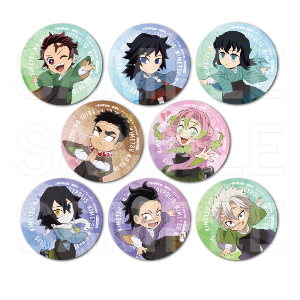 日本 鬼滅之刃 東京歡樂城 JOYPOLIS 明信片 貼紙 悲鳴嶼行冥 岩柱-細節圖3