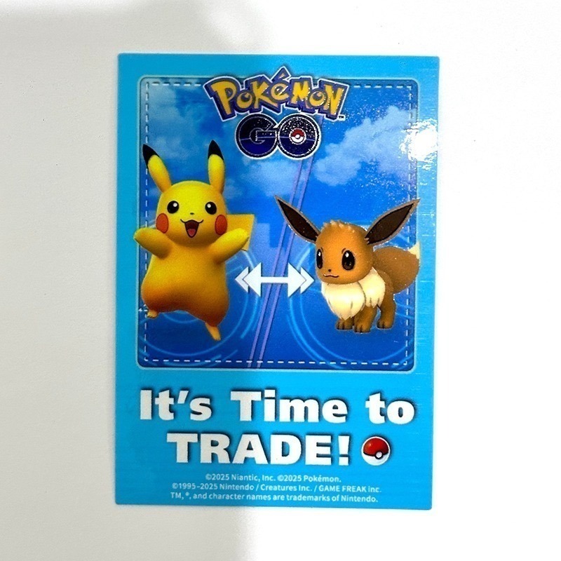 台北寶可夢中心 POKEMON GO UNITE 貼紙 博士皮卡丘 超級噴火龍 伊布 卡比獸 Pokopia 路卡利歐-規格圖1