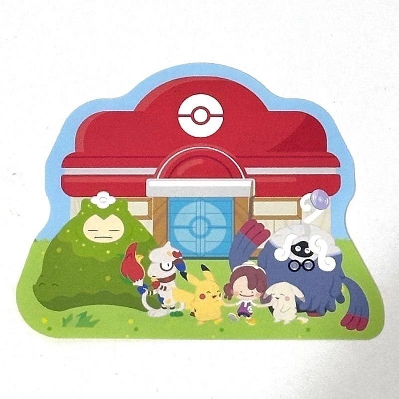 台北寶可夢中心 POKEMON GO 貼紙 博士皮卡丘 超級噴火龍 伊布 卡比獸 Pokopia 路卡利歐 甲賀忍蛙-規格圖1