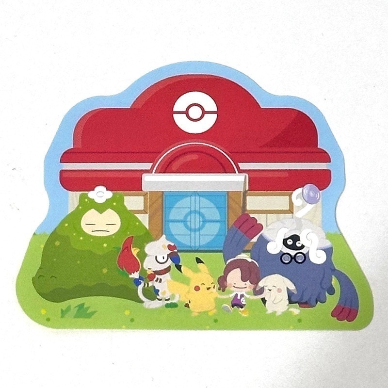 台北寶可夢中心 POKEMON GO UNITE 貼紙 博士皮卡丘 超級噴火龍 伊布 卡比獸 Pokopia 路卡利歐-規格圖1