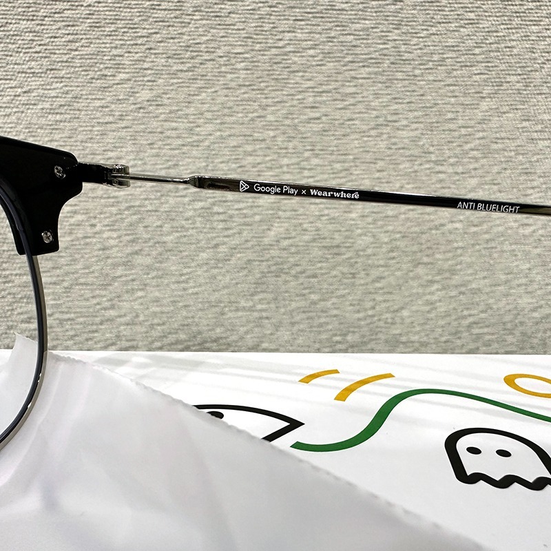 Google Play Wearwhere 聯名 防藍光眼鏡 GW04 濾藍光鏡片-細節圖5