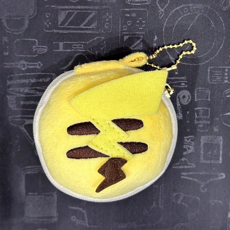 日本寶可夢咖啡 pokemon cafe pikachu sweets 限定皮卡丘娃娃 甜點師傅 糕點師傅 馬卡龍零錢包-規格圖7
