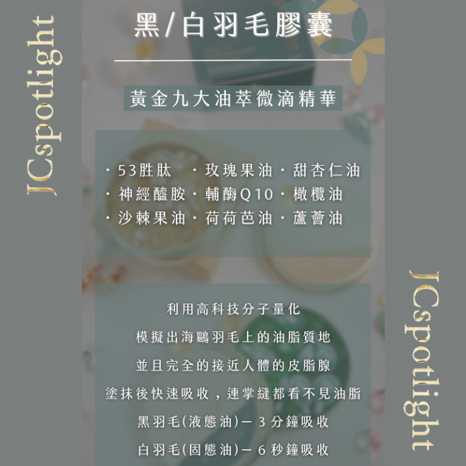 『聚光燈JCspotlight』千田愛紗推薦～聚光快速保養組｜面膜＋膠囊｜火速出貨-細節圖7