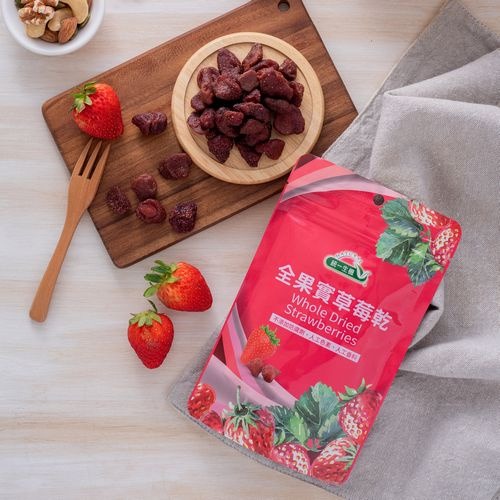統一生機 全果實果乾系列 全果實草莓乾100g 全實櫻桃乾100g-細節圖2