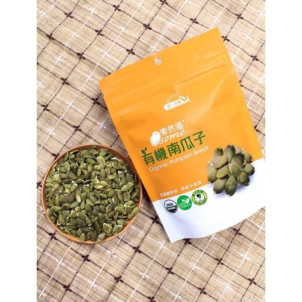 統一生機 果然優有機南瓜子 180g-細節圖2