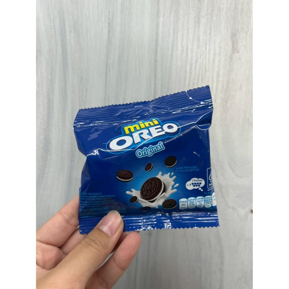 奧利奧 迷你奧利奧巧克力夾心餅乾 20.4公克-規格圖1