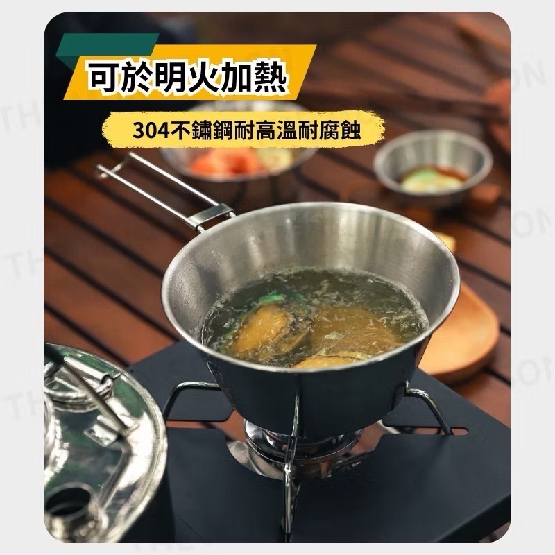 台灣現貨【304不鏽鋼雪拉碗】摺疊雪拉碗 露營碗 雪拉碗 可折疊 雪拉杯  露營不鏽鋼杯 露營杯 露營鋼杯BA0003-細節圖3