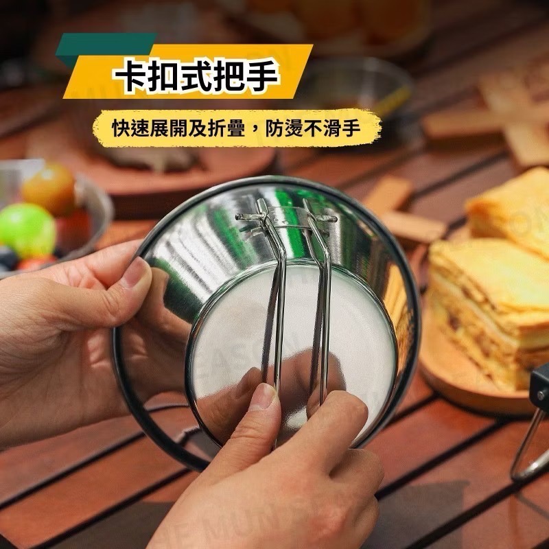 台灣現貨【304不鏽鋼雪拉碗】摺疊雪拉碗 露營碗 雪拉碗 可折疊 雪拉杯  露營不鏽鋼杯 露營杯 露營鋼杯BA0003-細節圖2