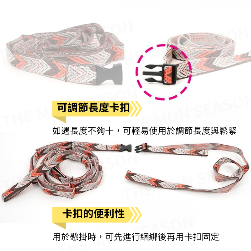 台灣現貨【CLS掛繩】 露營掛繩 戰術掛物繩 吊物繩 附收納袋 戶外露營掛繩 天幕掛繩 U型掛繩 多功能掛繩AA0062-細節圖4