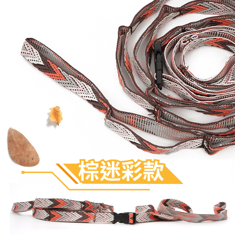 台灣現貨【CLS掛繩】 露營掛繩 戰術掛物繩 吊物繩 附收納袋 戶外露營掛繩 天幕掛繩 U型掛繩 多功能掛繩AA0062-規格圖10