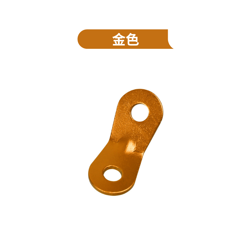 台灣現貨【鋁合金雙眼繩扣】營繩扣 露營 帳棚繩扣 天幕繩扣 風繩扣 營繩調節 調節片 雙眼調節片 鋁合金扣 AA0005-規格圖10