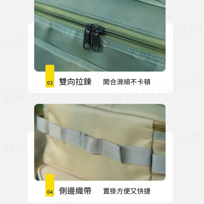 台灣現貨【戶外防撞餐具收納包】餐具收納包 收納包 露營收納袋 廚具收納包 筷子湯匙 餐具包 收納袋 防水露營AB0021-細節圖8