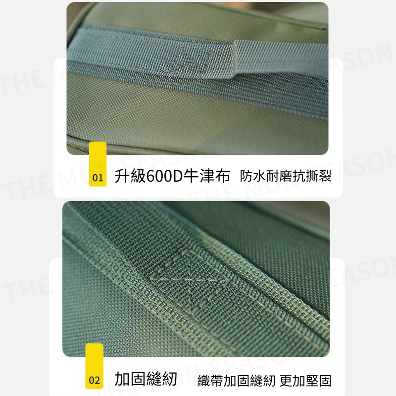 台灣現貨【戶外防撞餐具收納包】餐具收納包 收納包 露營收納袋 廚具收納包 筷子湯匙 餐具包 收納袋 防水露營AB0021-細節圖7