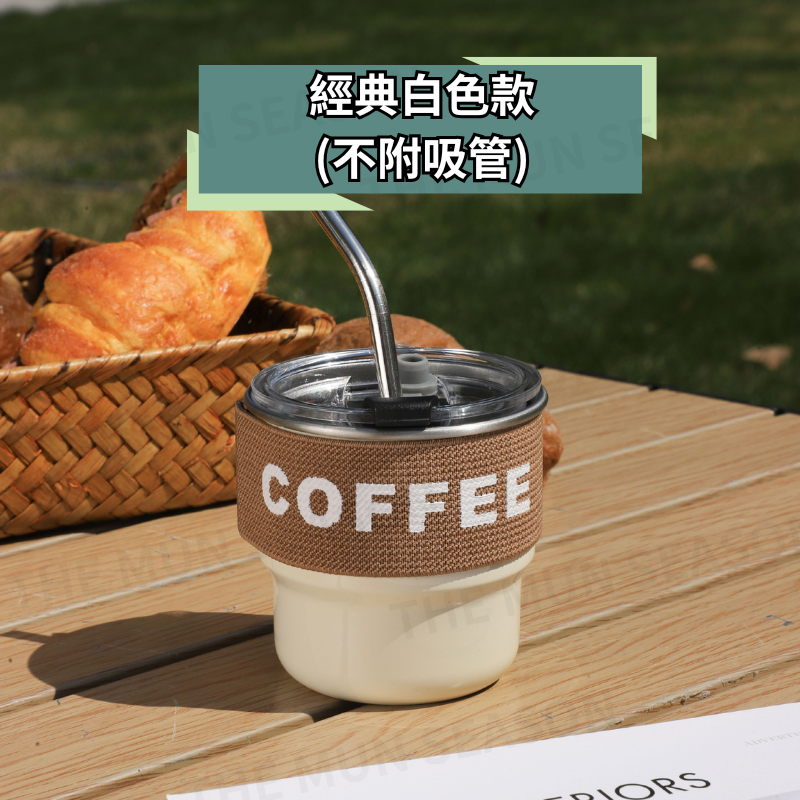 台灣現貨【馬卡龍不鏽鋼織帶杯】露營戶外杯✦不繡鋼杯✦加蓋杯✦直飲杯✦咖啡杯✦隨行杯✦冷飲杯✦織帶隔熱杯BA0016-規格圖8