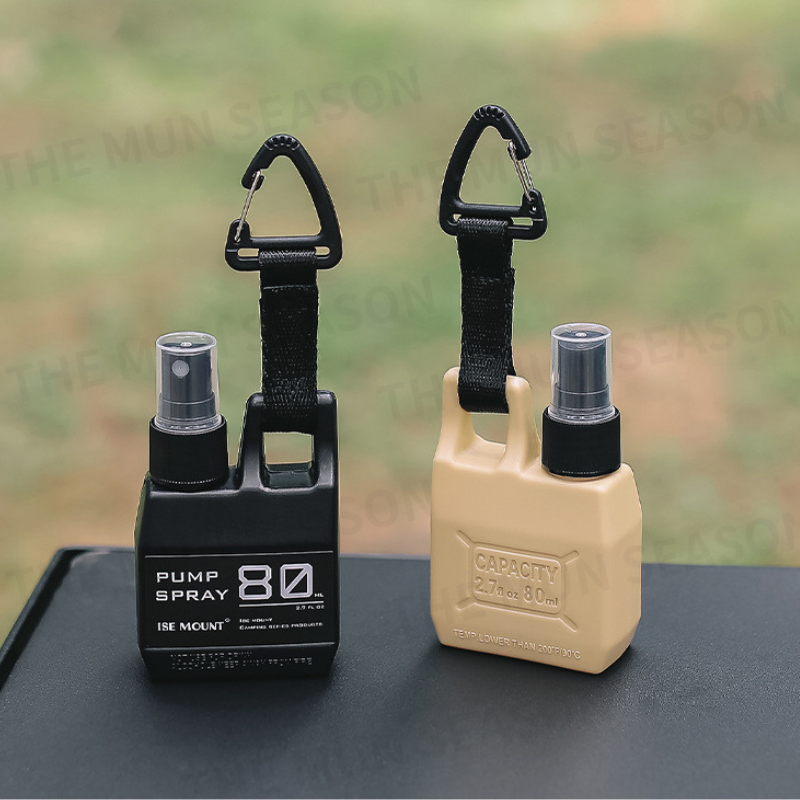 台灣現貨【便攜戰術噴霧瓶】露營戶外噴瓶✦酒精瓶✦液體瓶✦分裝瓶✦80ML✦按壓瓶✦戰術噴瓶✦外出消毒✦防蚊液BB0020-細節圖9