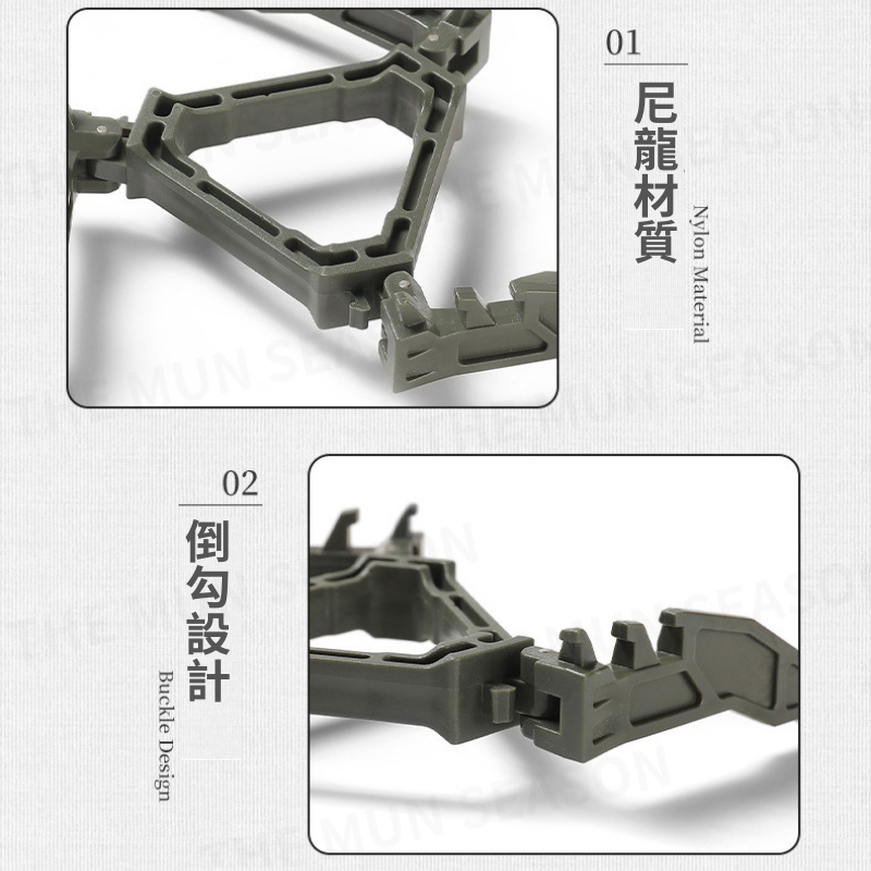 台灣現貨【氣罐摺疊支架】露營戶外氣罐支架✦摺疊支架✦瓦斯罐支架✦高山瓦斯罐✦塑膠支架✦卡式瓦斯罐✦防滑支架BA0024-細節圖9