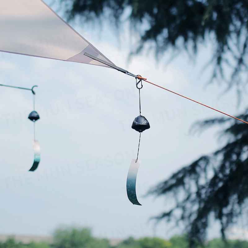 台灣現貨【日式富士山風鈴】露營戶外風鈴✦露營美學✦鑄鐵風鈴✦裝飾風鈴✦露營掛飾✦庭院陽台裝飾✦日式風鈴BA0044-細節圖4