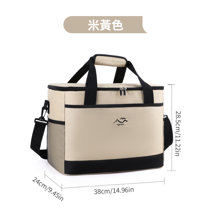 台灣現貨【戶外大容量保鮮保冷保溫袋】保溫保冷袋 防水 26公升大容量 保冰袋 保溫袋 保溫箱 野餐包 保冷袋BA0012-規格圖11