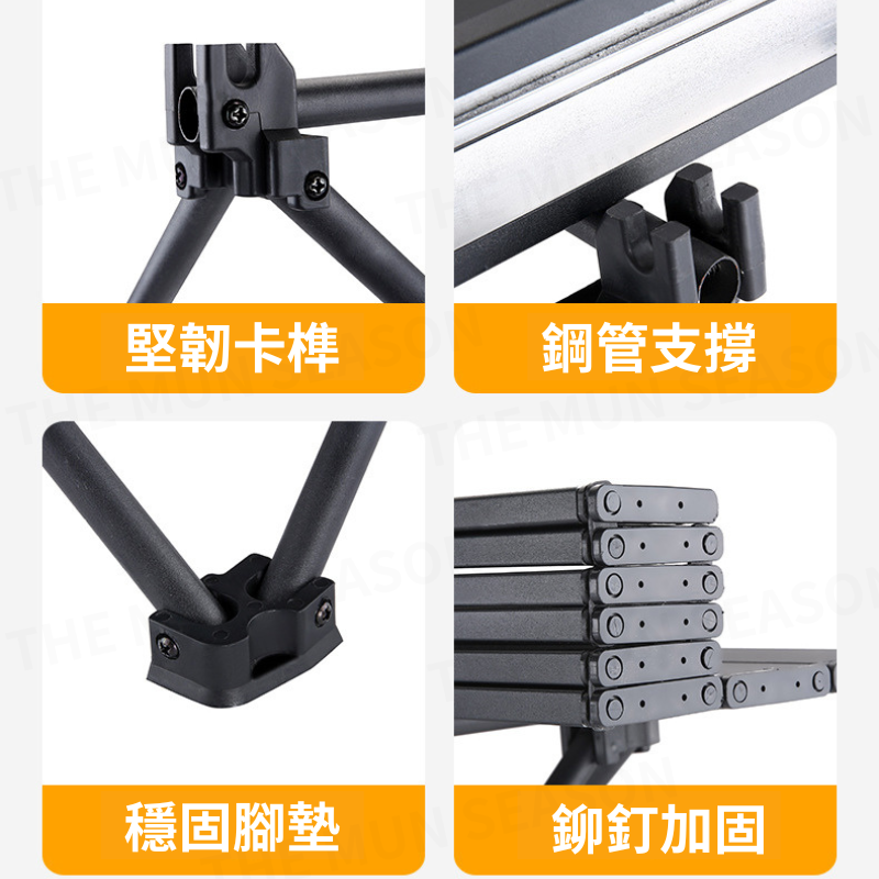 現貨【輕量蛋捲桌】露營戶外蛋捲桌✦摺疊桌✦露營桌✦小矮桌✦攜帶桌✦釣魚桌✦碳鋼桌✦小巧便攜桌✦小桌子BA0001-細節圖7