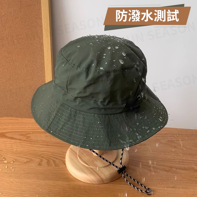 台灣現貨【口袋漁夫帽】露營戶外漁夫帽✦摺疊帽✦防曬帽✦小臉帽✦攜帶帽✦防潑水帽✦口袋帽✦抗UV✦遮陽帽BA0030-細節圖5
