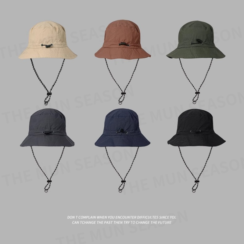 台灣現貨【口袋漁夫帽】露營戶外漁夫帽✦摺疊帽✦防曬帽✦小臉帽✦攜帶帽✦防潑水帽✦口袋帽✦抗UV✦遮陽帽BA0030-細節圖9