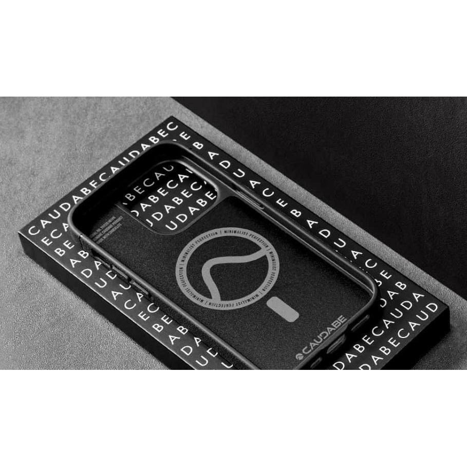 Caudabe SHEATH MagSafe iPhone 14 全系列 經典磁吸防摔保護殼 極簡黑-細節圖8
