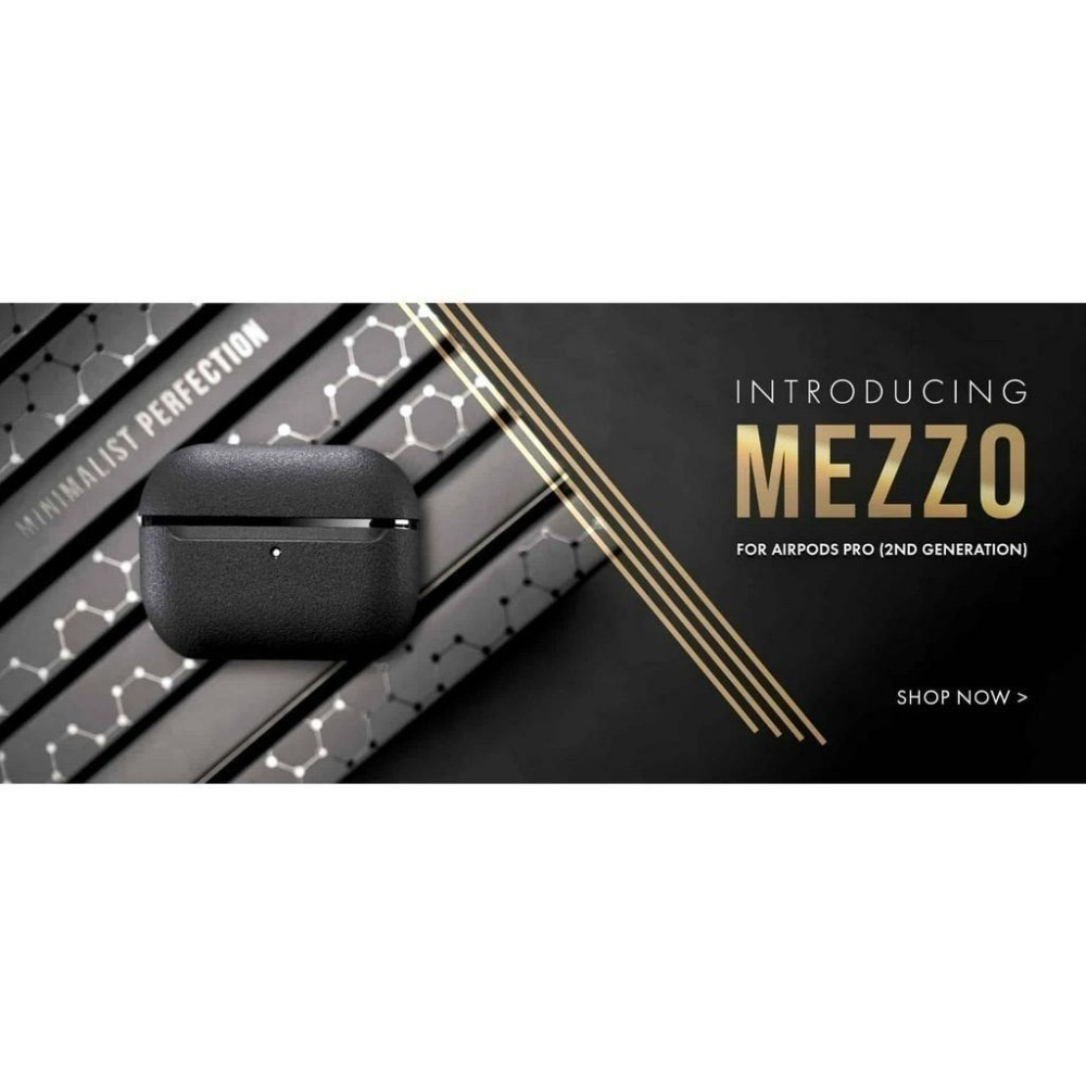 Caudabe MEZZO AirPods Pro 2 (二代)專用保護殼 極簡黑-細節圖3