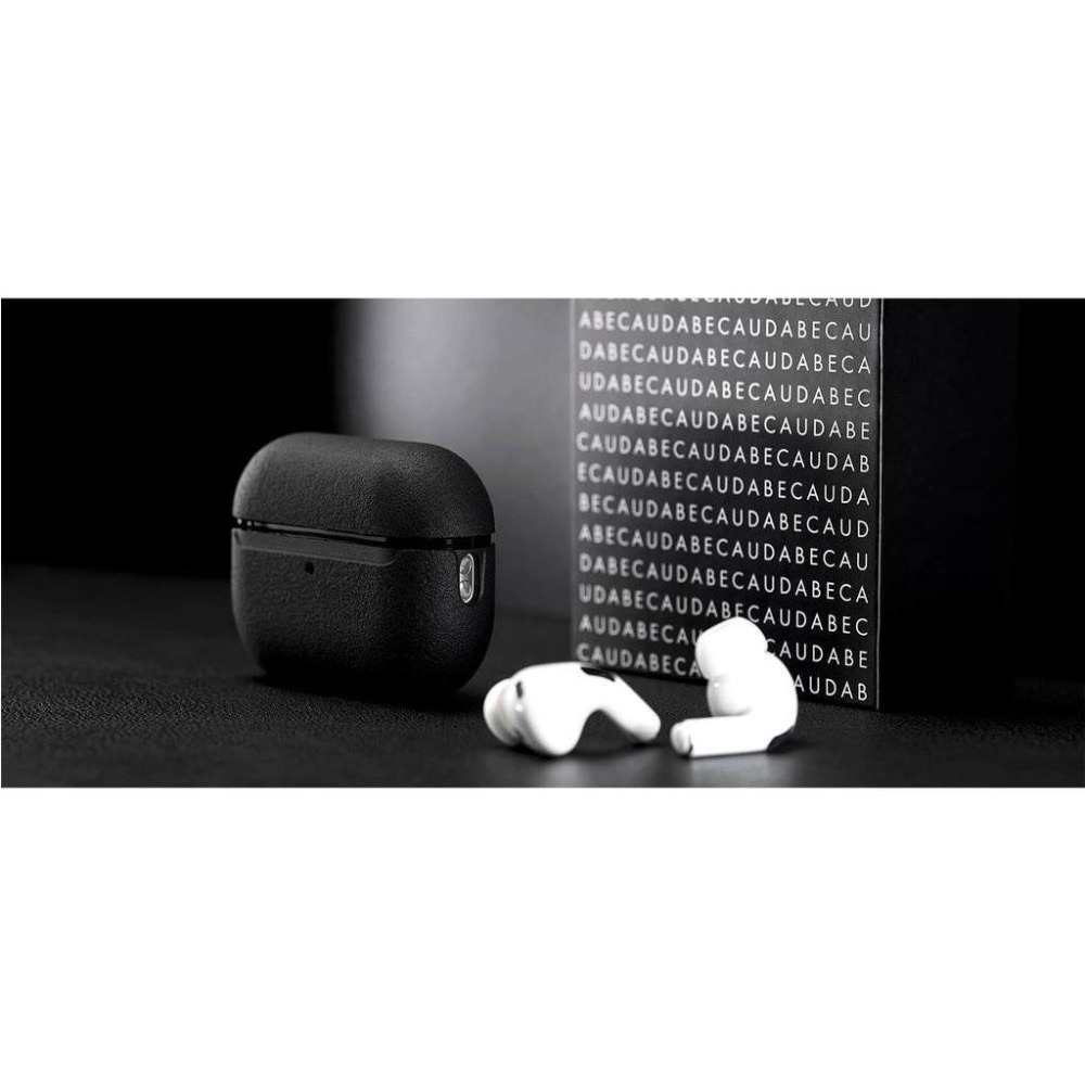 Caudabe MEZZO AirPods Pro 2 (二代)專用保護殼 極簡黑-細節圖4