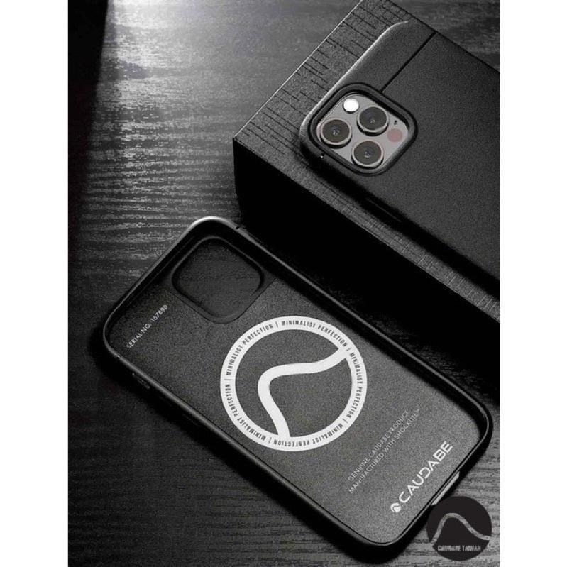 Caudabe SHEATH iPhone 12/12 Pro MagSafe 經典磁吸保護殼 極簡黑-細節圖2