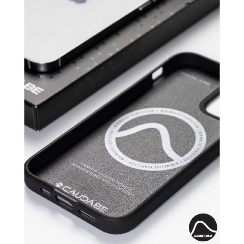 Caudabe SHEATH iPhone 12/12 Pro MagSafe 經典磁吸保護殼 極簡黑-細節圖5