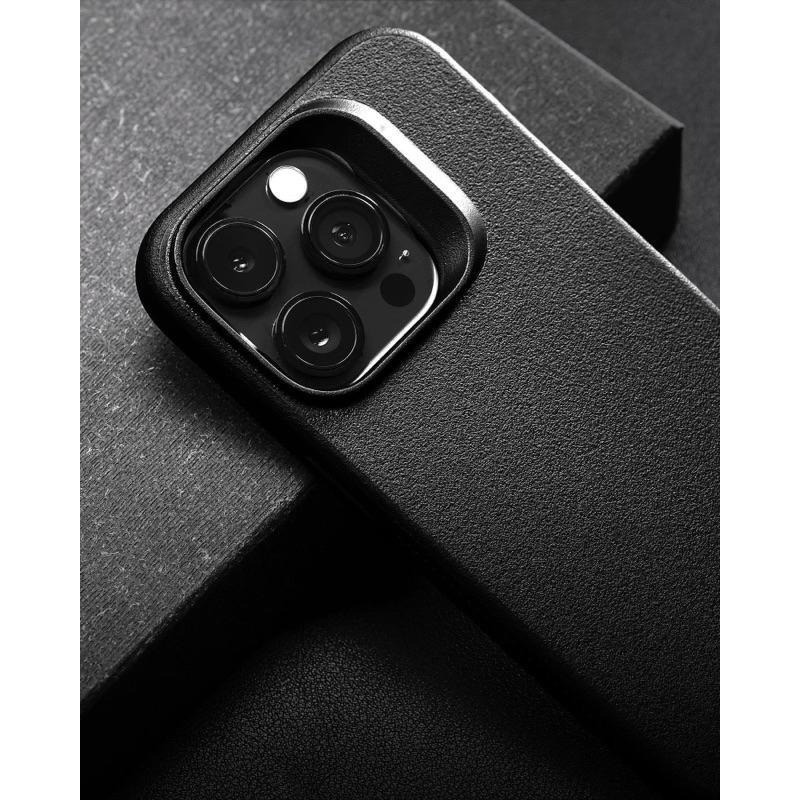 Caudabe SYNTHESIS MagSafe iPhone 14 Pro/Pro Max頂級磁吸保護殼 極簡黑-細節圖2