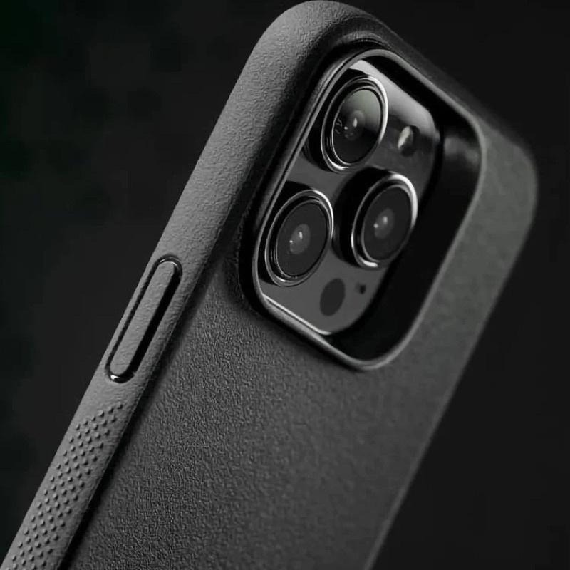 Caudabe SYNTHESIS MagSafe iPhone 14 Pro/Pro Max頂級磁吸保護殼 極簡黑-細節圖4