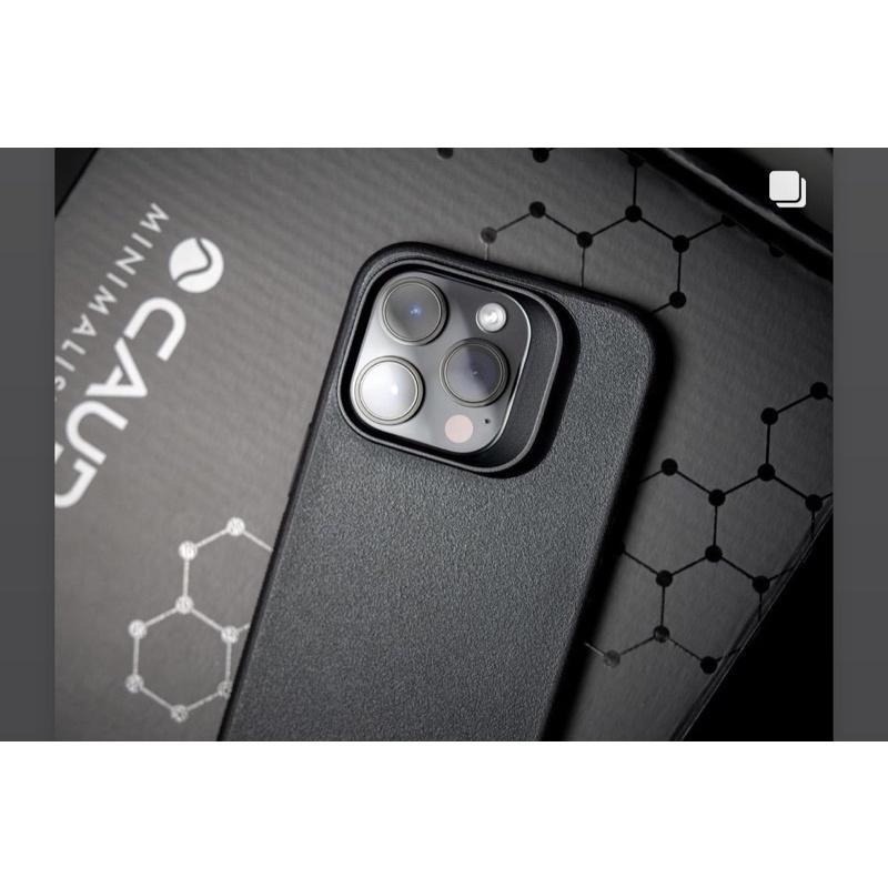 Caudabe SYNTHESIS MagSafe iPhone 14 Pro/Pro Max頂級輕量磁吸保護殼 極簡黑-細節圖4