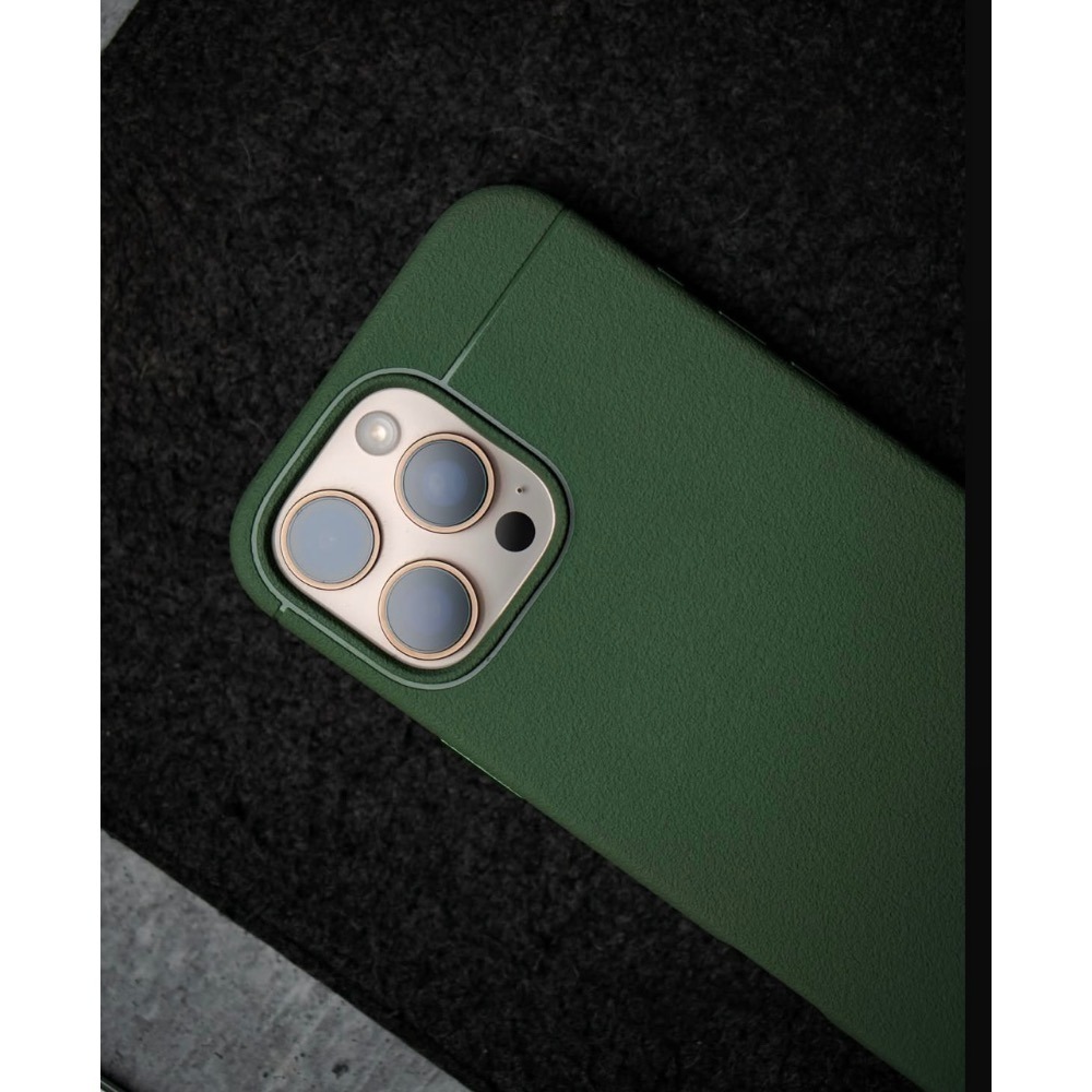 Caudabe SHEATH iPhone 16 Pro/15 Pro MagSafe 經典磁吸保護殼 天然綠-細節圖5