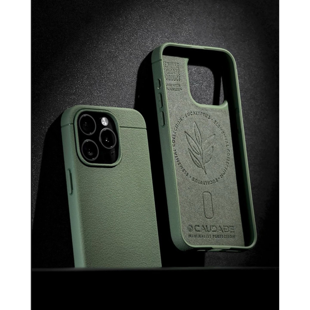 Caudabe SHEATH iPhone 16 Pro/15 Pro MagSafe 經典磁吸保護殼 天然綠-細節圖2